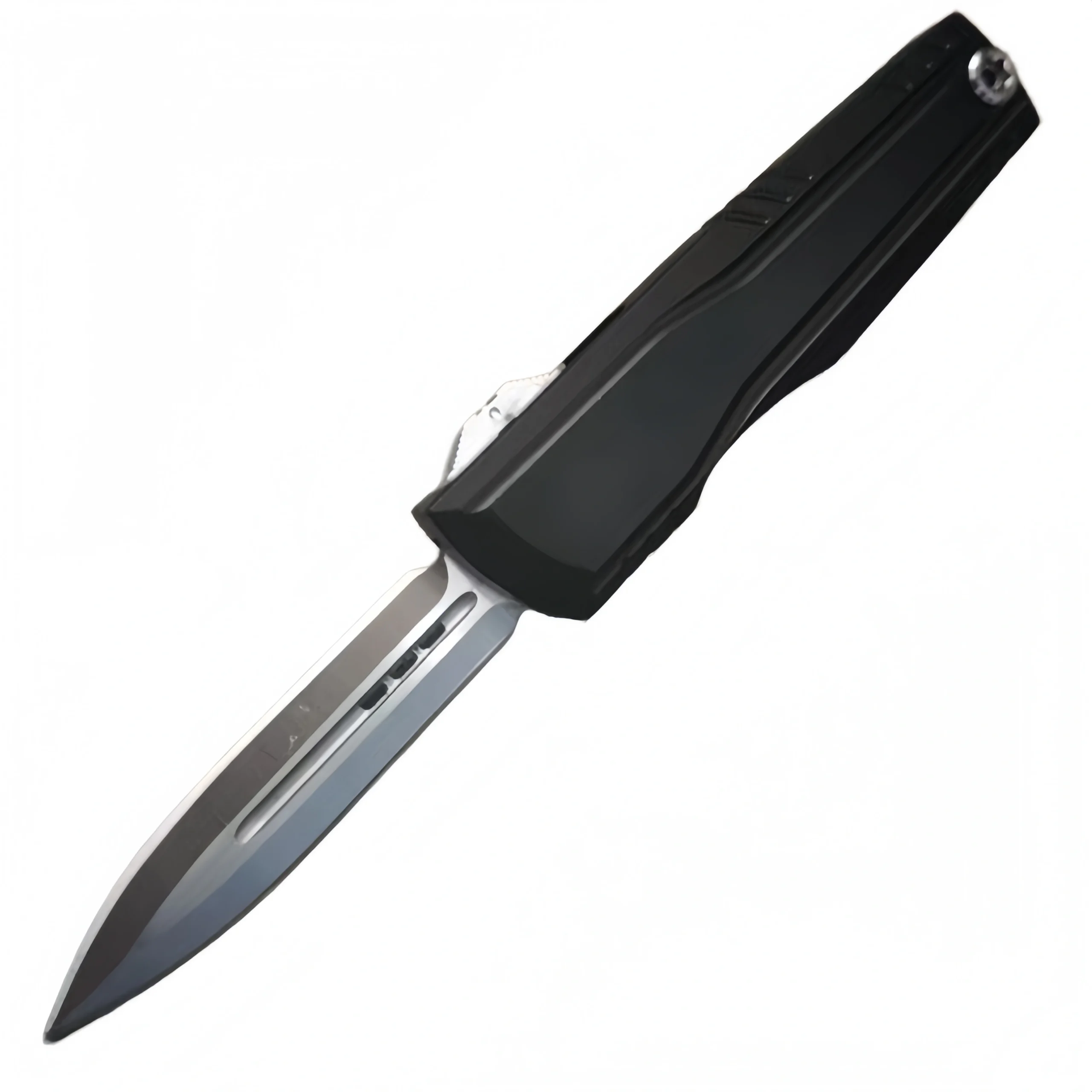 купить нож складной выкидной Выкидной нож - Black Aluminum Alloy рукоять OTF оптом VEXKANT