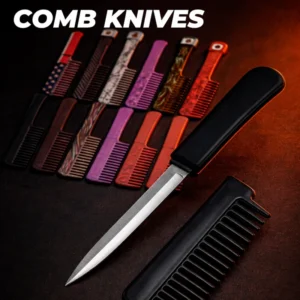 купить карманную точилку для ножей Pink Comb нож - оптом Novelty Comb нож VEXKANT
