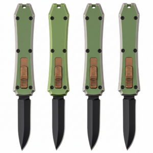 выкидной нож microtech Taiga Bronze OTF нож - Green рукоять оптом набор VEXKANT